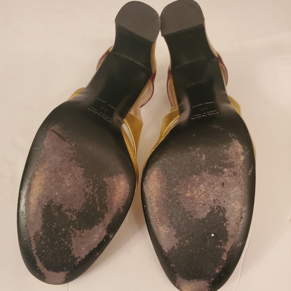 PRADA Colorblock Heels sz 38, US 8 - Picture 5 of 7